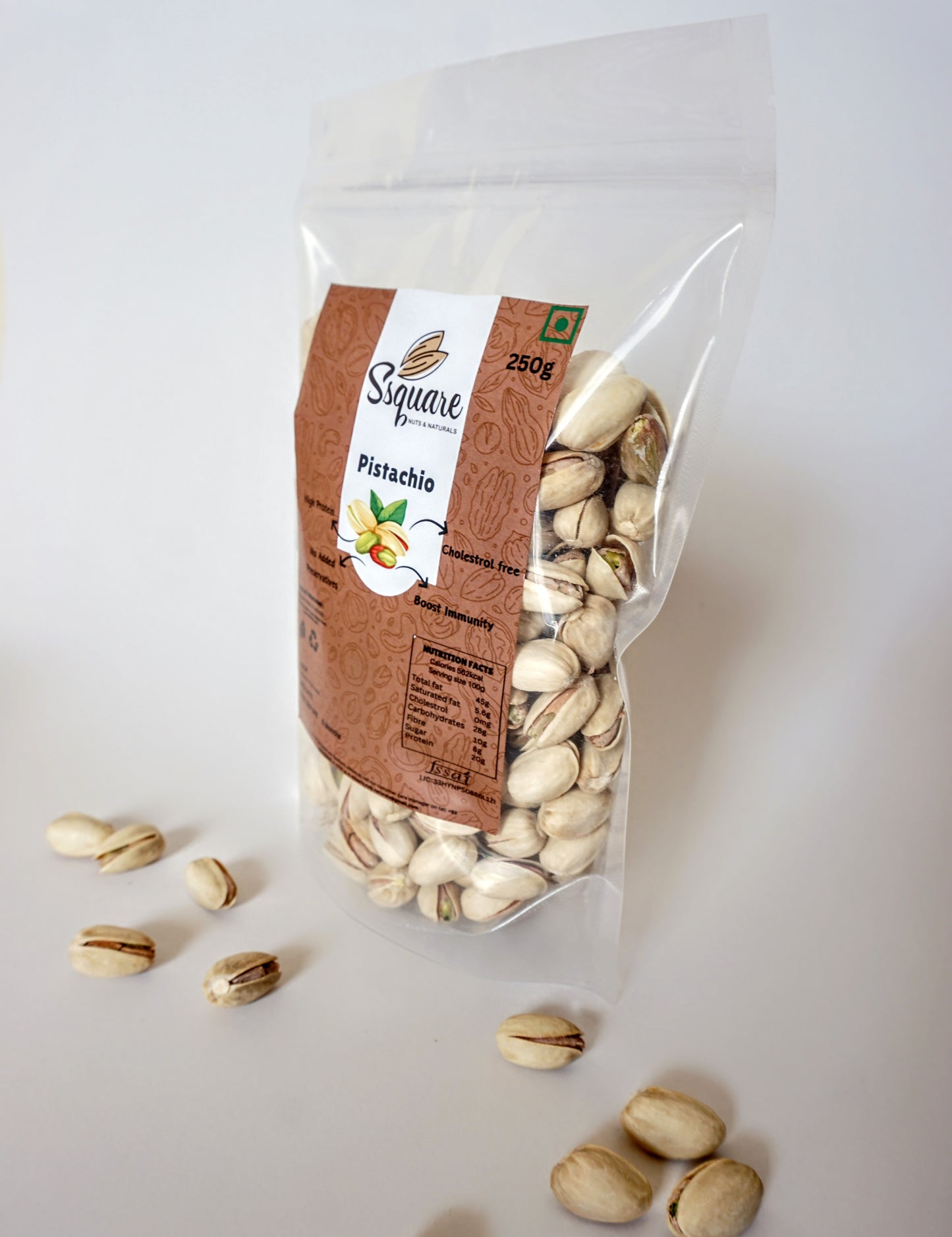 SSquare Pistachios, Whole natural premium nuts | SSquare Nuts & Naturals